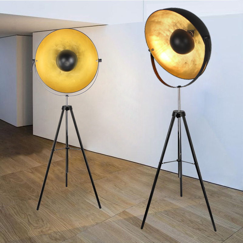 Floor Lamp Tripod - Industrial Adjustable Floor Lamp Soft Tripod