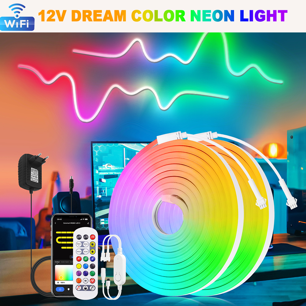 Decor Lighting Hours - WiFi Smart RGB Neon LED Strip