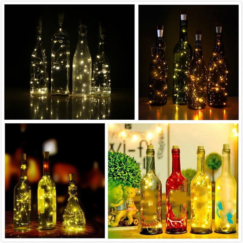 Decor Lighting Cork - RMWIN-2PCS USB Powered Battery LED Cork