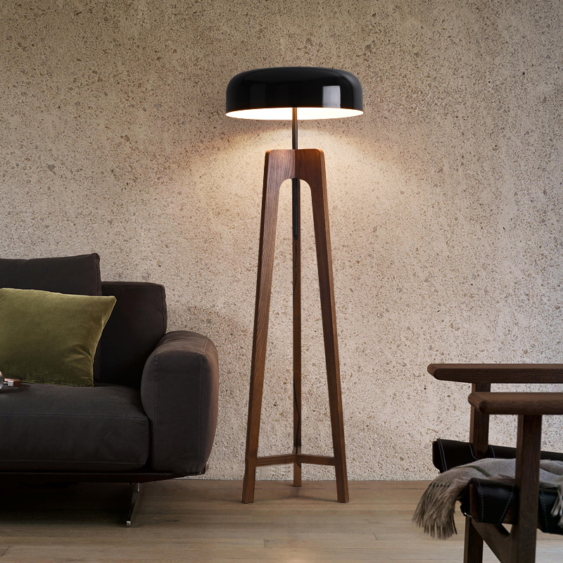 Floor Lamp Tripod - Pileo Porada Floor Lamp Classical wood