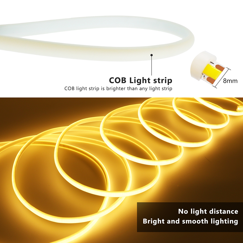 Decor Lighting Hours - 288LEDs/m COB LED Neon Light 220V