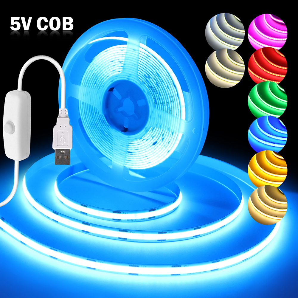 Decor Lighting Hours - 5V USB Swicth LED COB Light