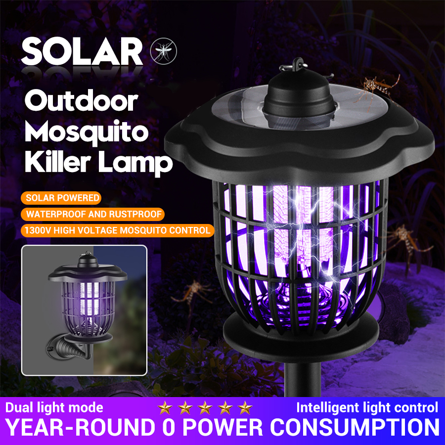 Lighting Bug Decor - 2-in-1 1200mAh LED Solar Light Bug