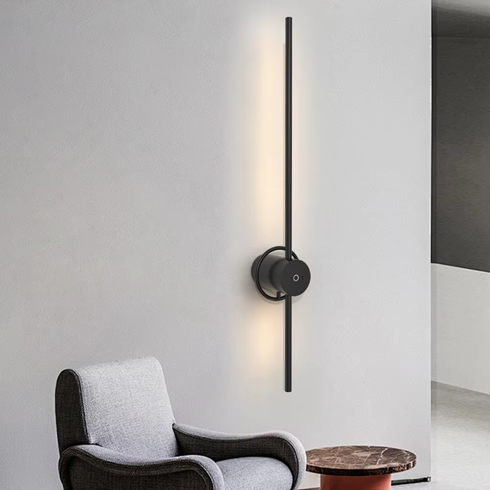 Led Lighting Wall Decor - Modern Rechargeable LED Wall Sconce Lamps