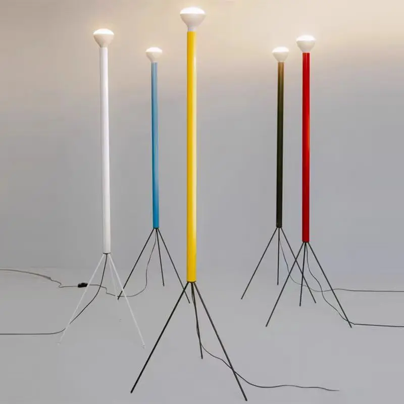 Floor Lamp Tripod - Luminator Floor Lamp minimalist designer colourful