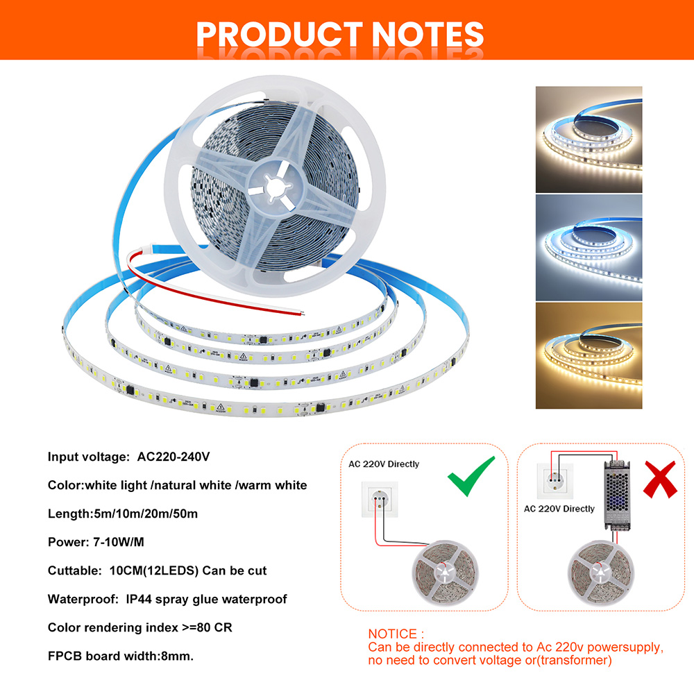 5m 10m 20m 50m Led Strip Light - Decor Lighting Hours 评论和价格