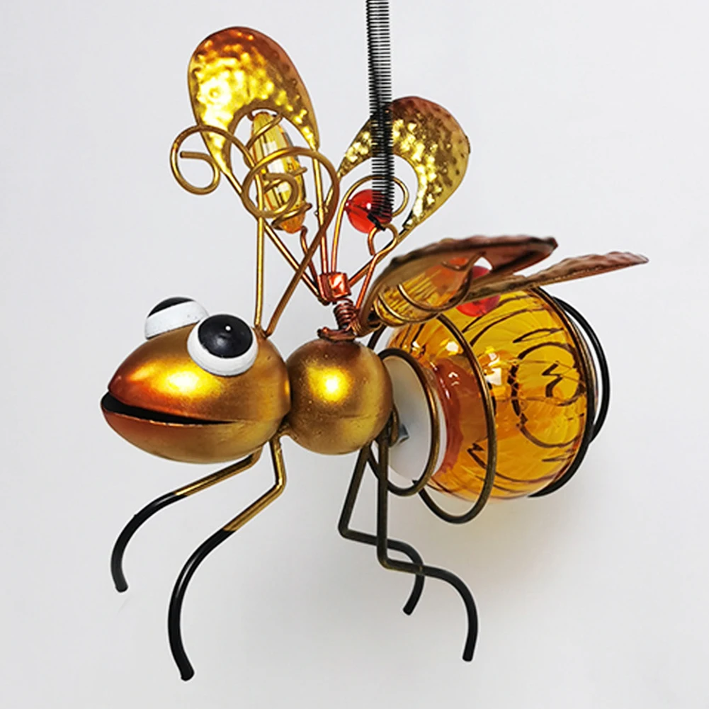 Solar Powered Hanging Bug Ligh - Lighting Bug Decor 评论和价格