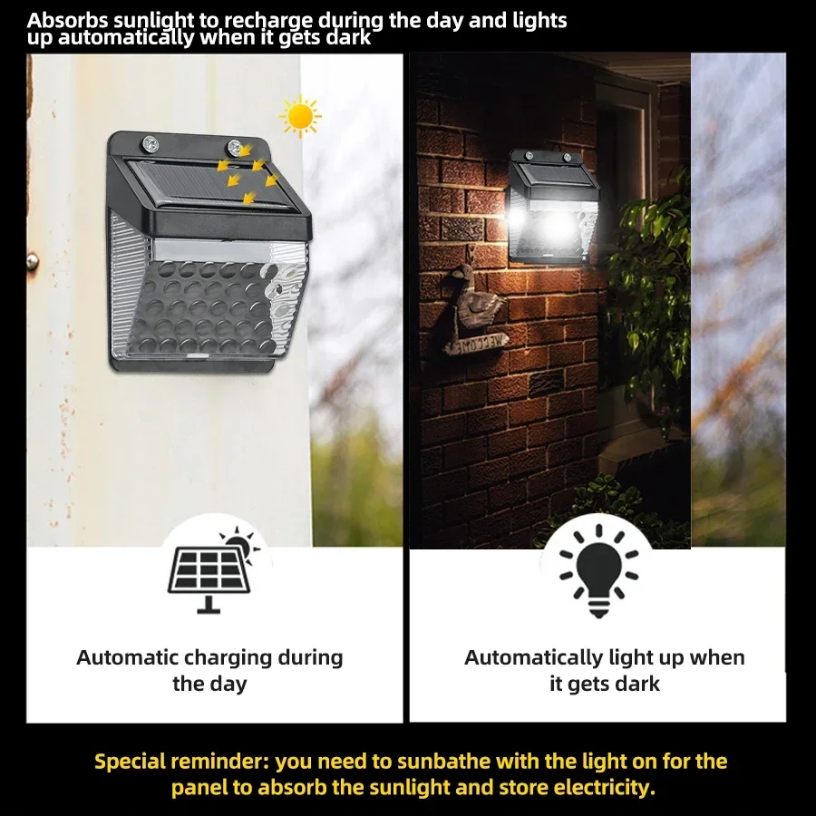 LED Solar Light PIR Motion Sen - Led Lighting Wall Decor 评论和价格