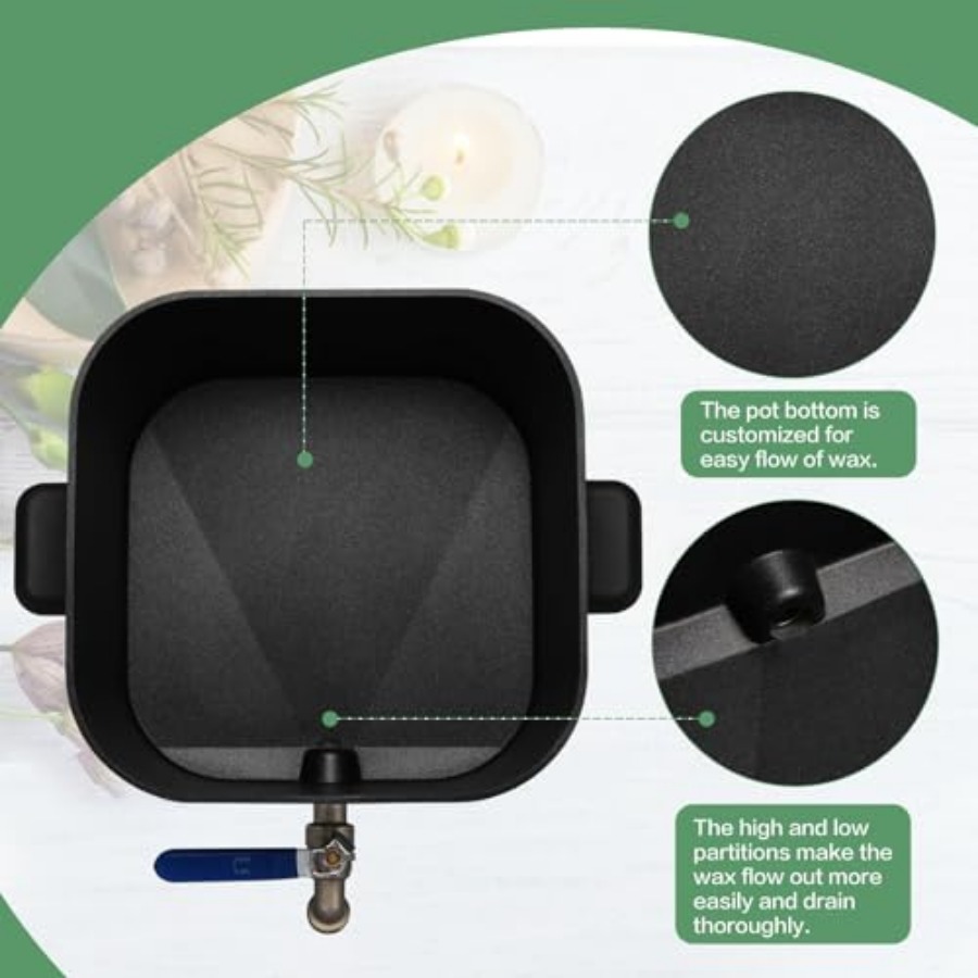 Electric Wax Melter Pot for Ca - Wax Melter Electric 评论和价格