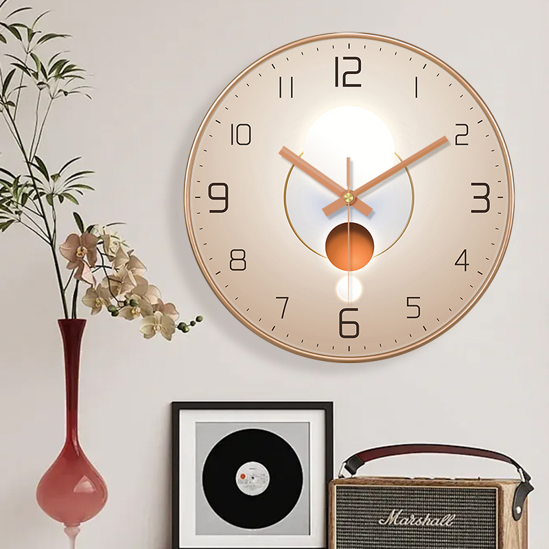 Modern Minimalist Wall Clock 2 - Lighting Home Decor Wall Clocks 评论和价格