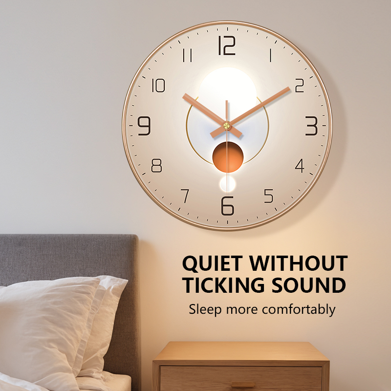 Modern Minimalist Wall Clock 2 - Lighting Home Decor Wall Clocks 评论和价格