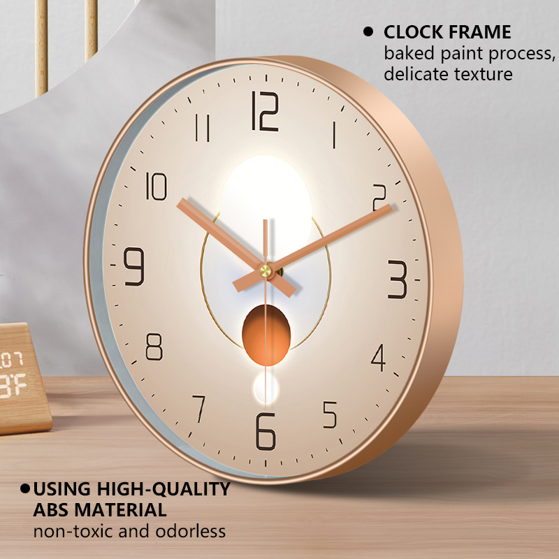 Modern Minimalist Wall Clock 2 - Lighting Home Decor Wall Clocks 评论和价格