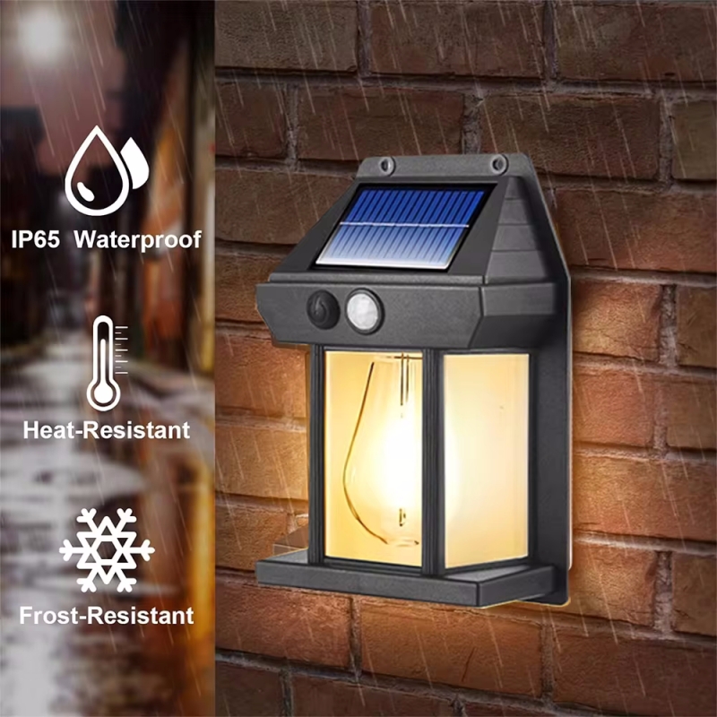 Solar Wall Light Outdoor Water - Decor Lighting Hours 评论和价格