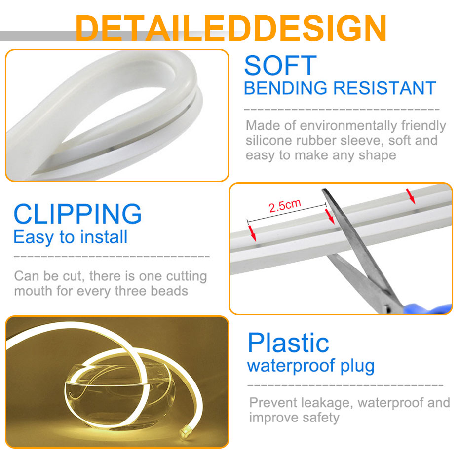 LED Strip Light 2835SMD DC12V  - Decor Lighting Hours 评论和价格