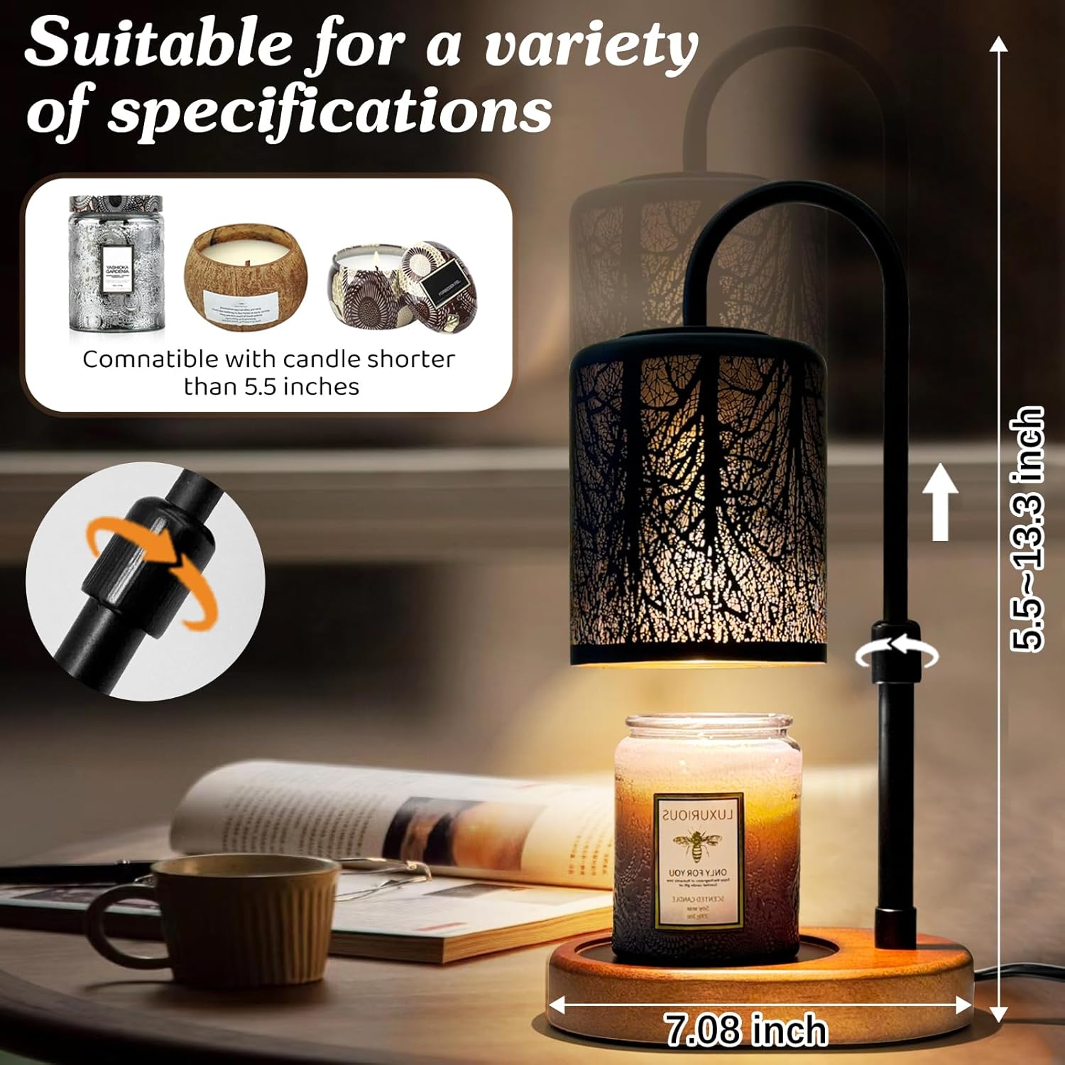 Electric Candle Warmer With Ti - Wax Melter Electric 评论和价格