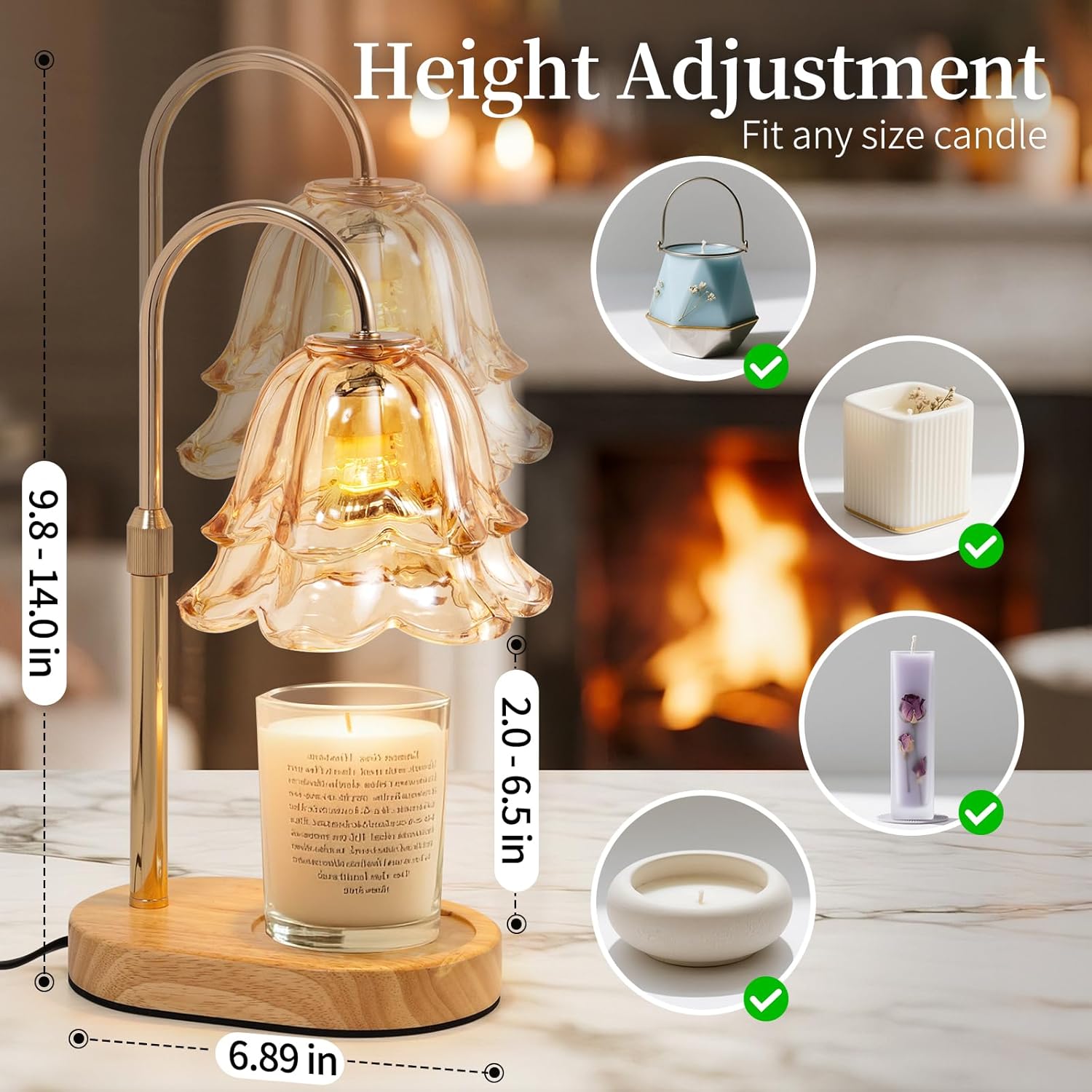 Candle Warmer Lamp with Timer  - Wax Melter Electric 评论和价格