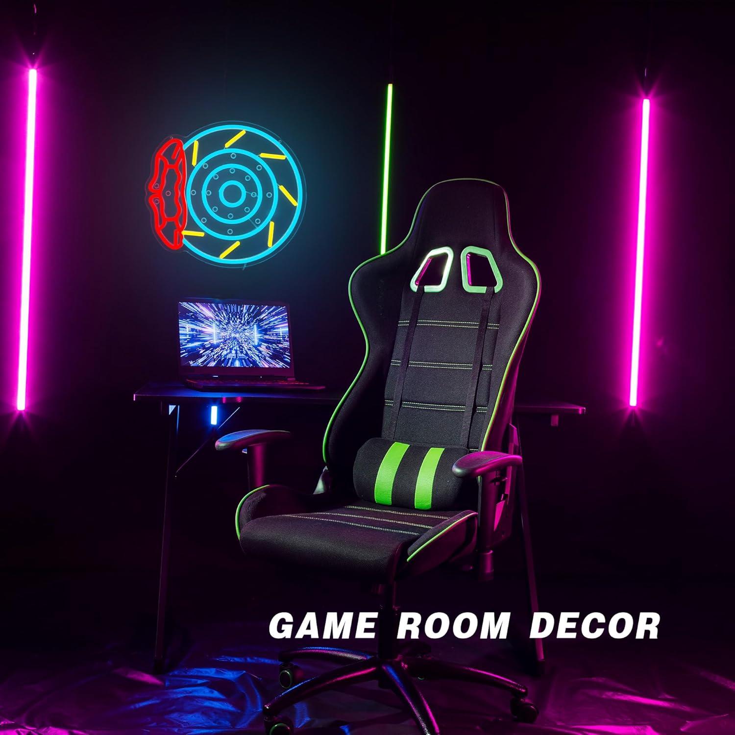 Brake Pads Neon Sign LED Garag - Led Lighting Wall Decor 评论和价格