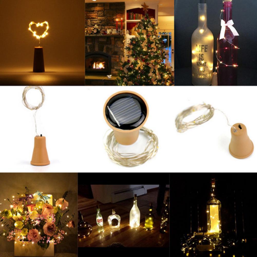 Wine Bottle Lights With Cork L - Decor Lighting Cork 评论和价格