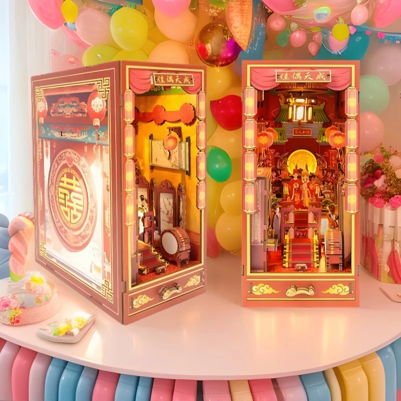 OUZEY DIY Chinese Wedding Wood - Lighting Decor House 评论和价格
