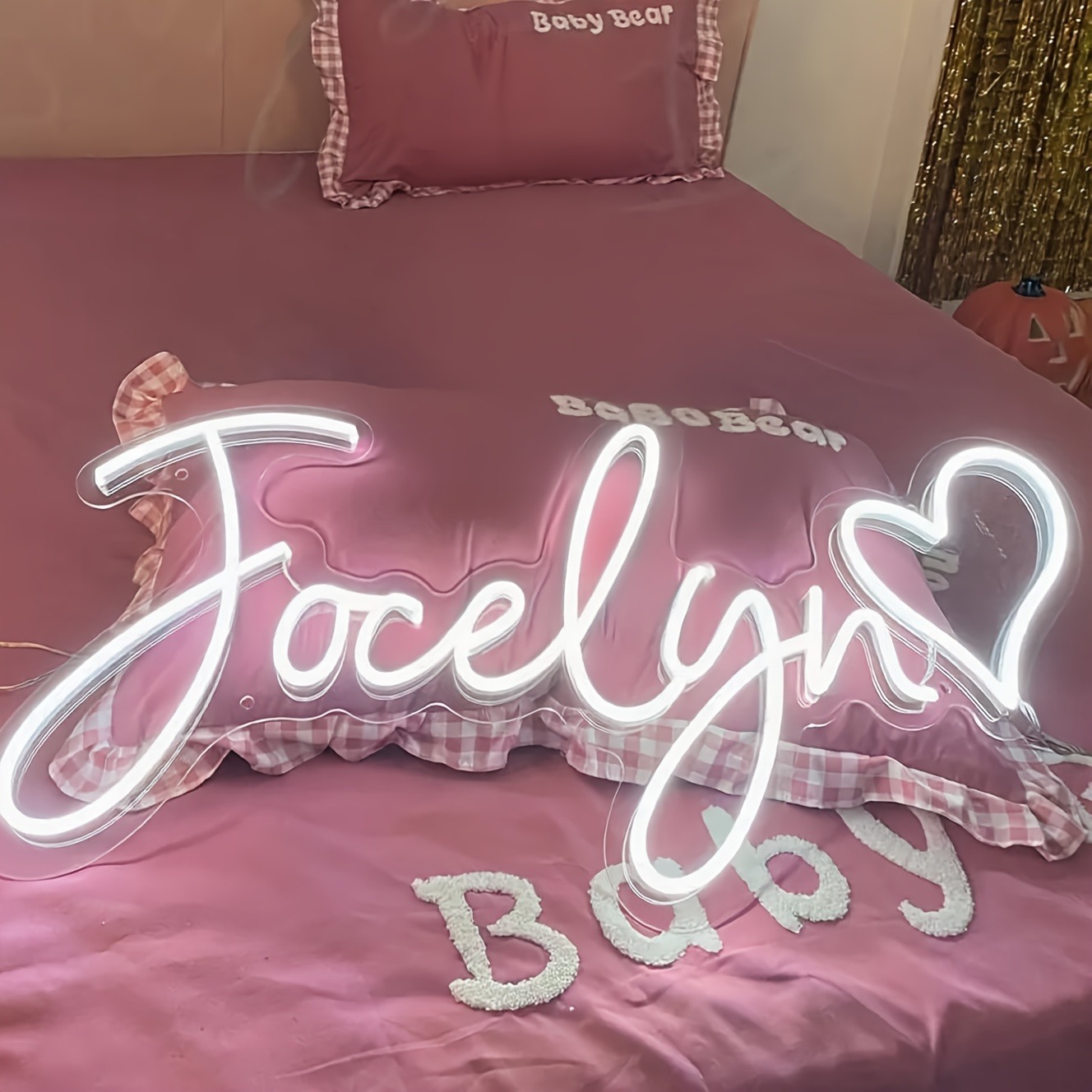 Custom LED Personalized Neon S - Lighting Christmas Decor 评论和价格