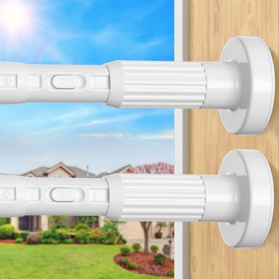2 Pack Long Tension Curtain Ro - Decor Lighting Pack 评论和价格