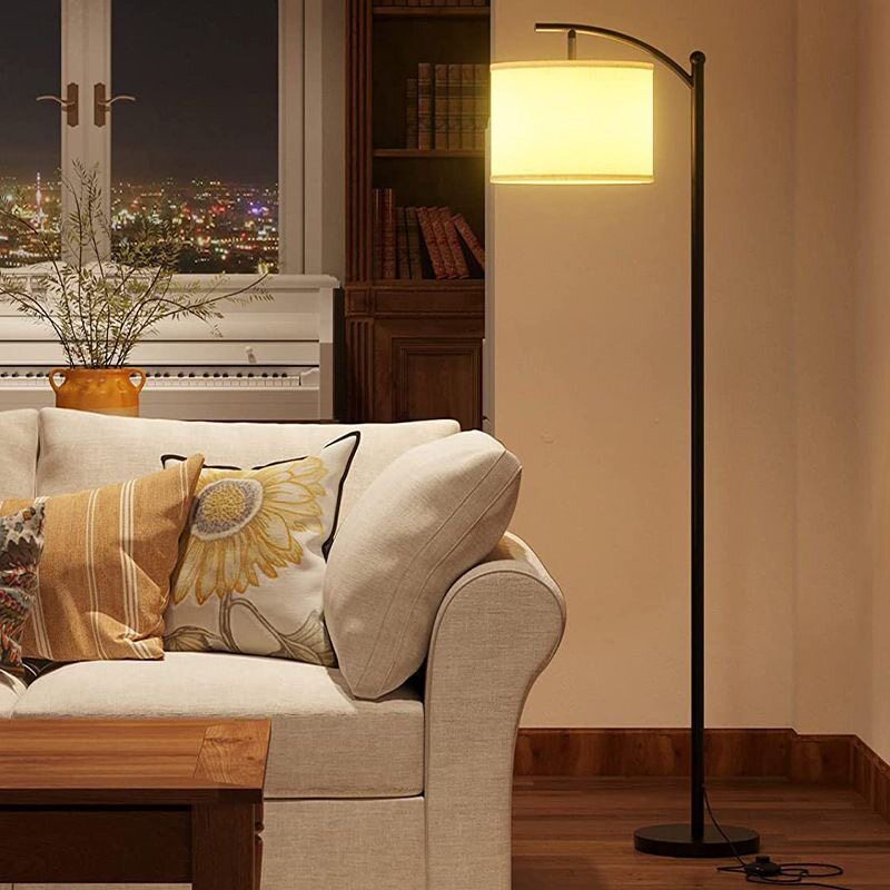 Modern Nordic Fabric Floor Lam - Floor Lamp Tripod 评论和价格
