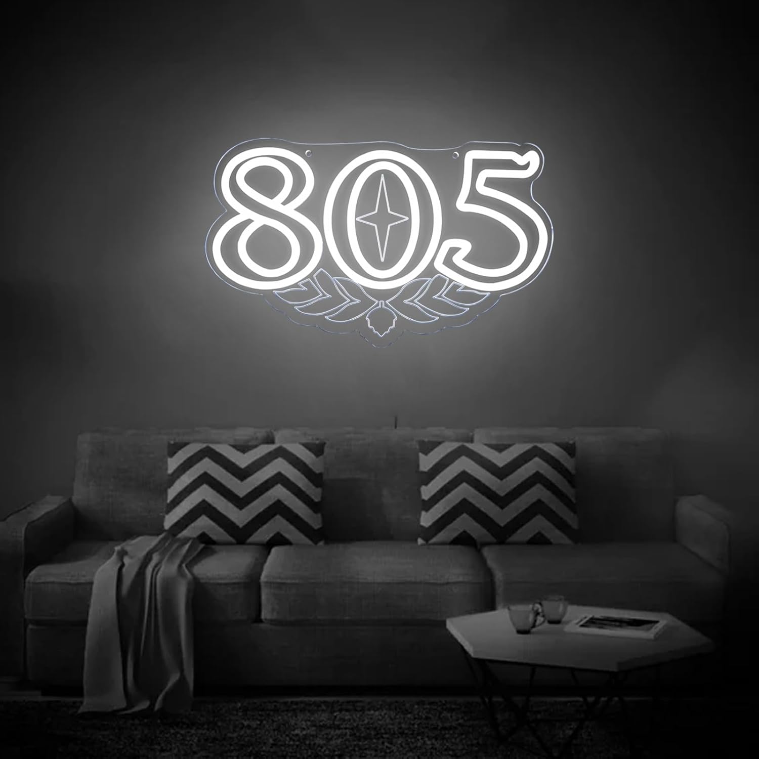 805 Neon Sign Beer Bar Art Wal - Led Lighting Wall Decor 评论和价格