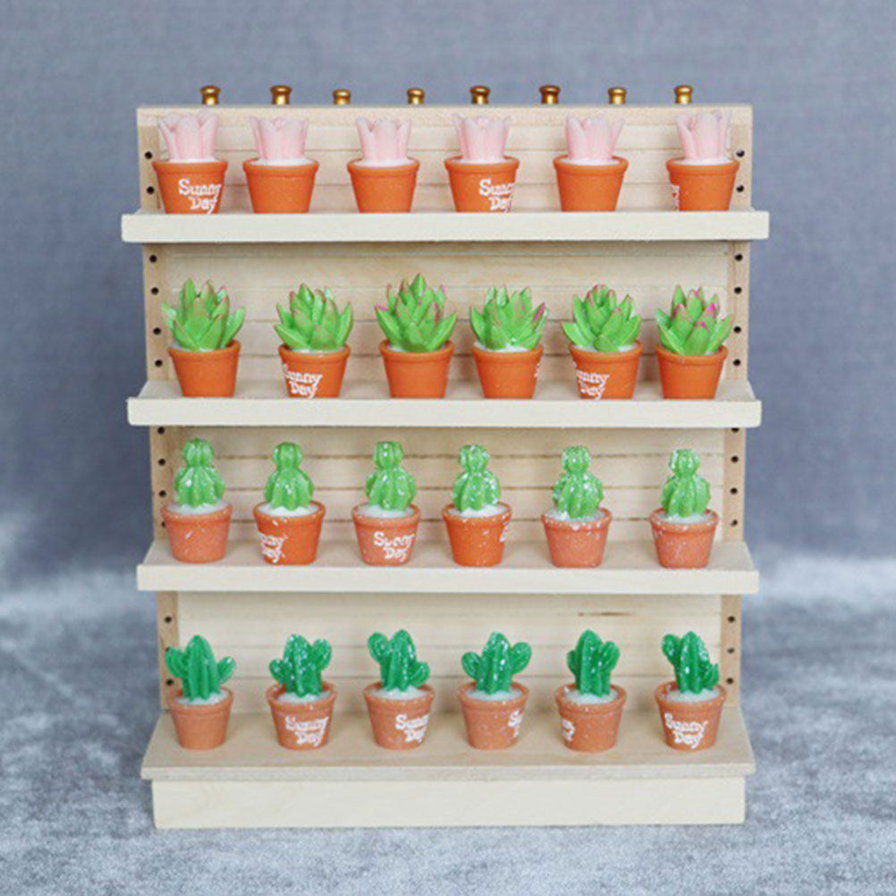 Miniature Wooden Shelf Light S - Lighting Decor House 评论和价格