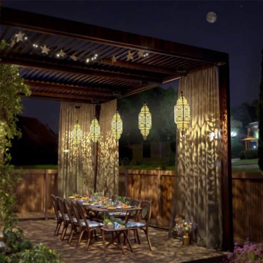 2 Pack Hanging Solar Lights Ou - Decor Lighting Pack 评论和价格