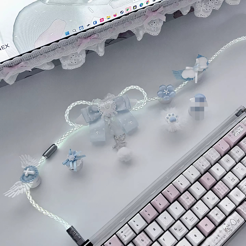 RGB Avaitor Cable White/blue L - Decor Lighting Returns 评论和价格