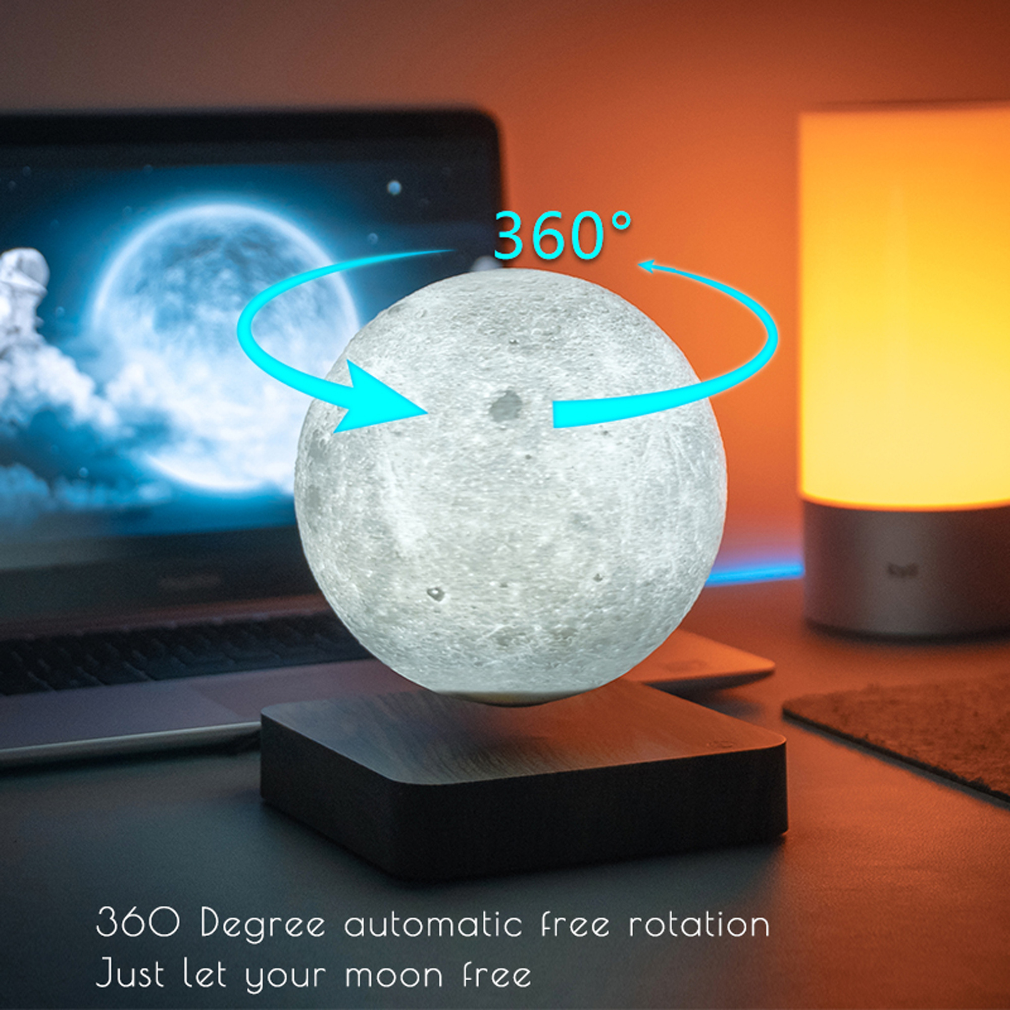 Minimalism Magnetic Levitation - Lighting Christmas Decor 评论和价格