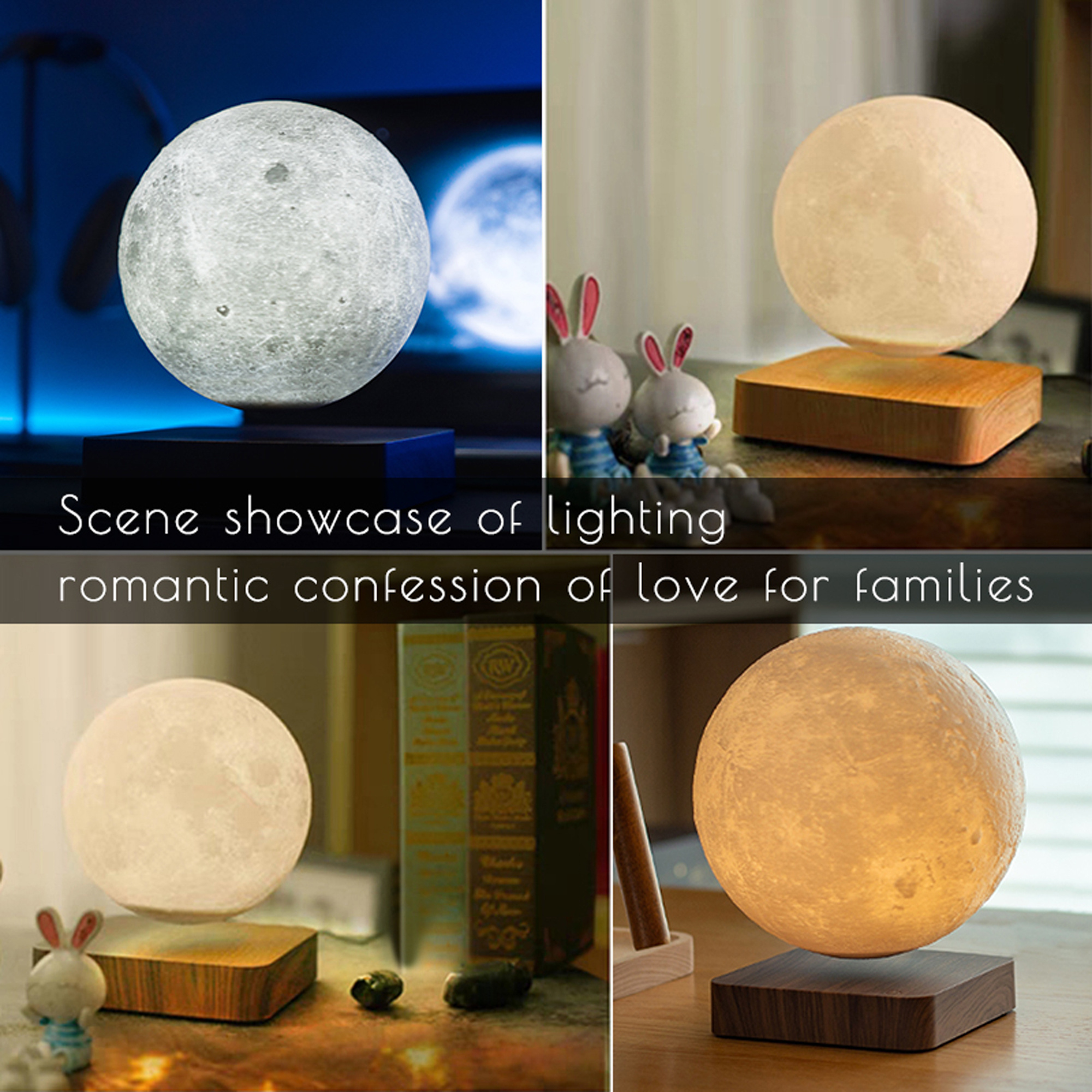 Minimalism Magnetic Levitation - Lighting Christmas Decor 评论和价格