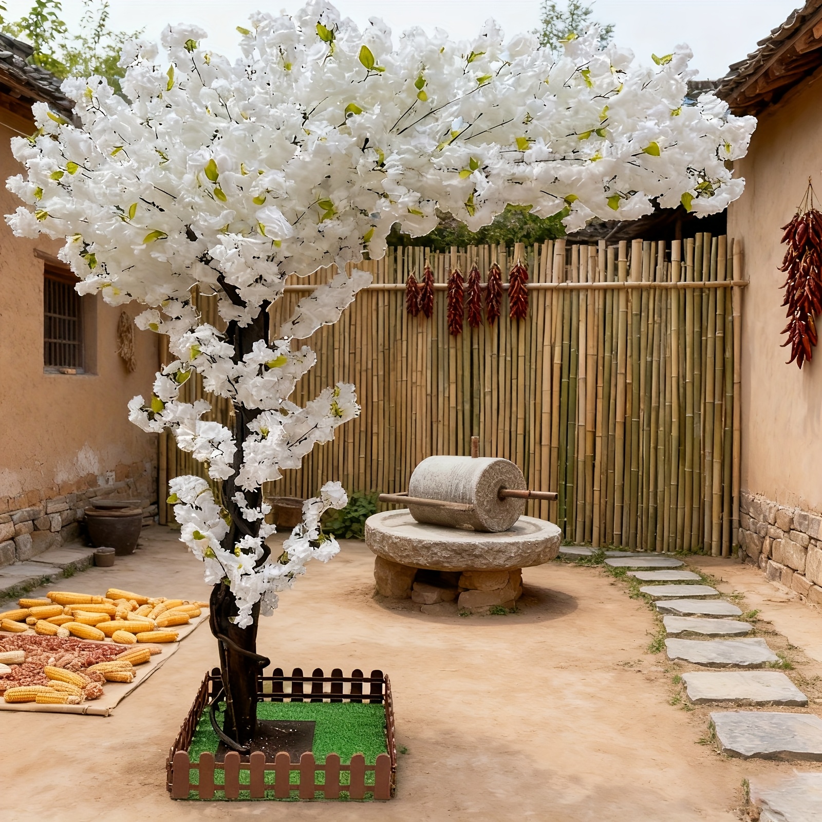Artificial Cherry Blossom Tree - Lighting Tree Decor 评论和价格
