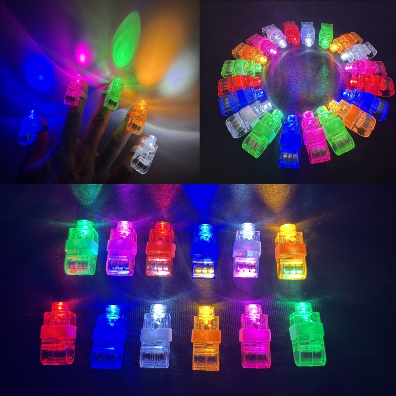 50/100 Pcs LED Finger Lights G - Decor Lighting Hours 评论和价格