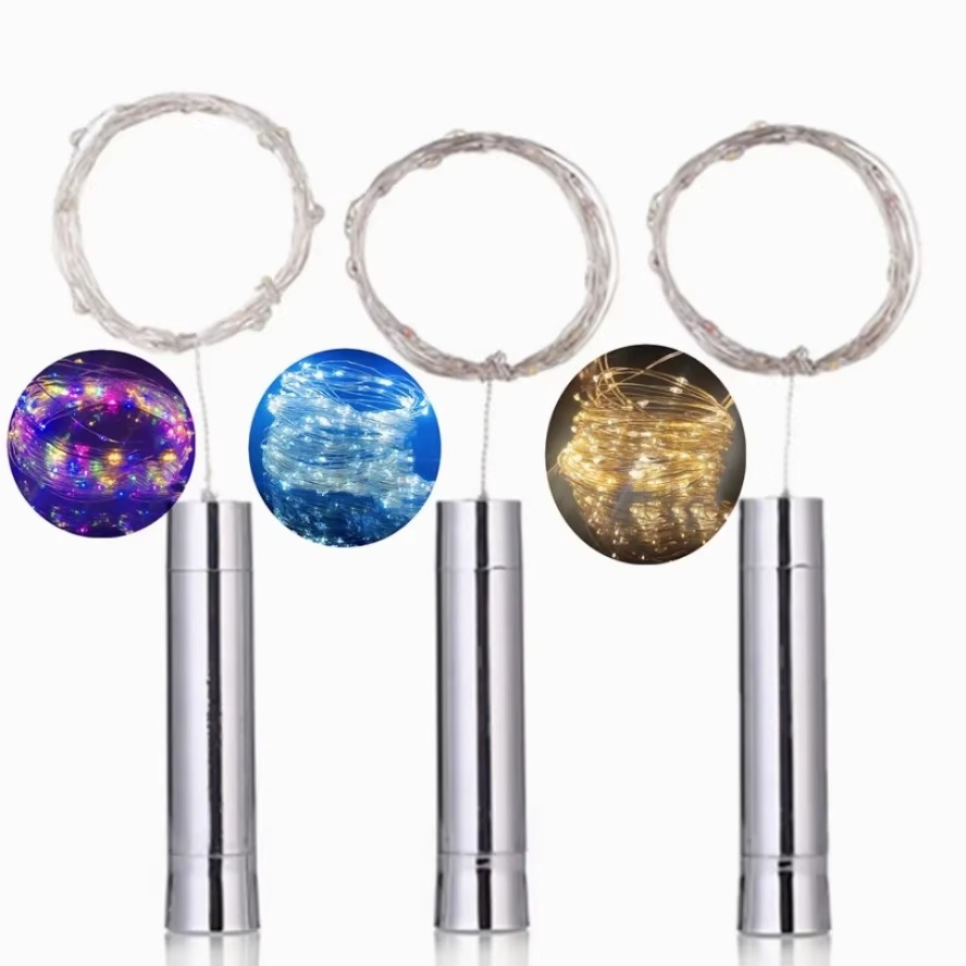 3/2M Colorful LED Silver Line  - Decor Lighting Cork 评论和价格