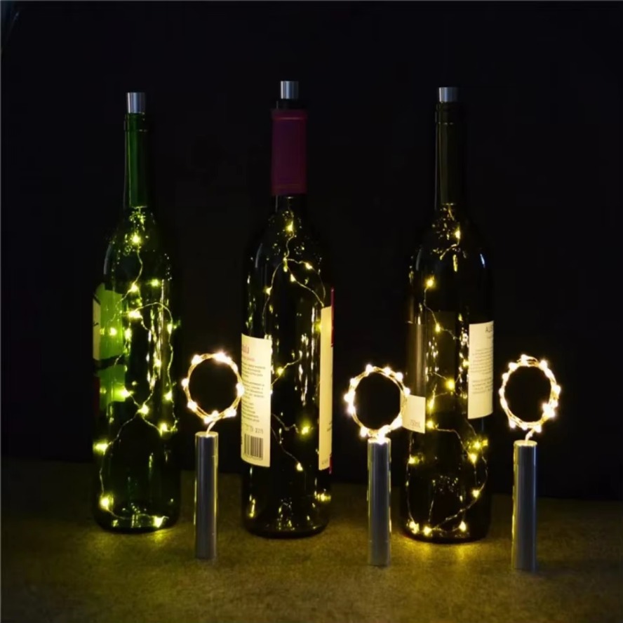 3/2M Colorful LED Silver Line  - Decor Lighting Cork 评论和价格