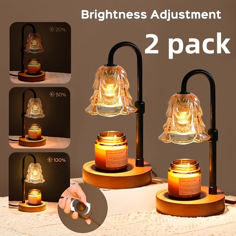 us2-Pack Candle Warmer Lamp, C - Lighting Christmas Decor 评论和价格