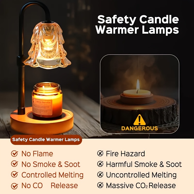 us2-Pack Candle Warmer Lamp, C - Lighting Christmas Decor 评论和价格