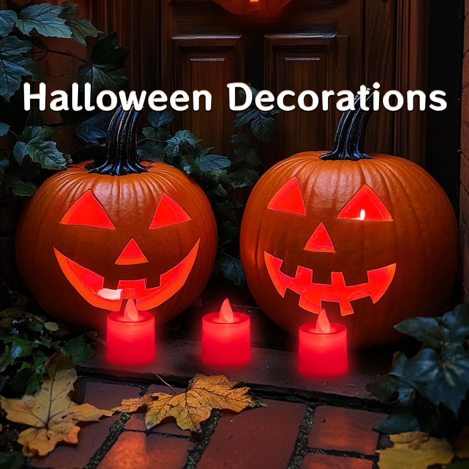 24 Pack Flickering Red LED Tea - Decor Lighting Pack 评论和价格