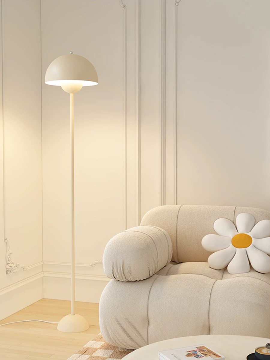 Minimalist Cream-Style Floor L - Floor Lamp Tripod 评论和价格