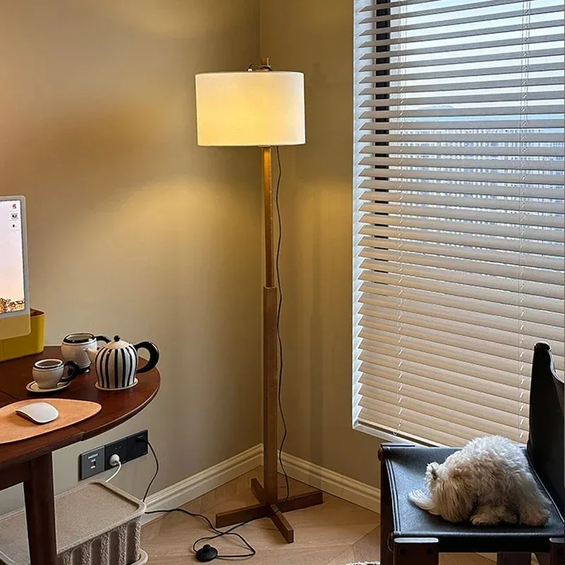 Japanese Liftable Wooden Lamp  - Floor Lamp Tripod 评论和价格
