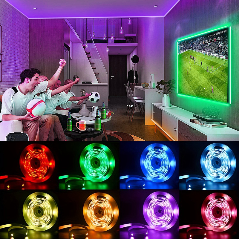 RGB Led Strip Lights with Remo - Decor Lighting Hours 评论和价格
