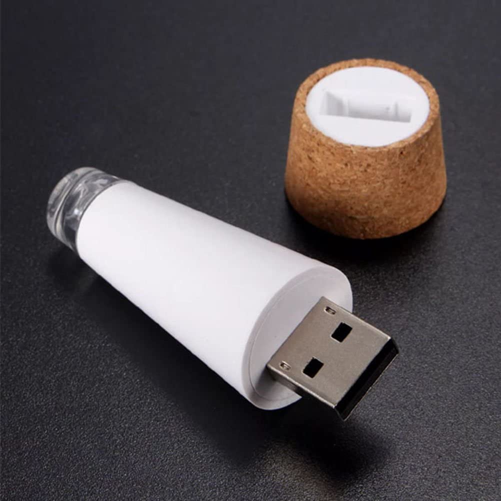 USB Rechargeable Bottle Lights - Decor Lighting Cork 评论和价格