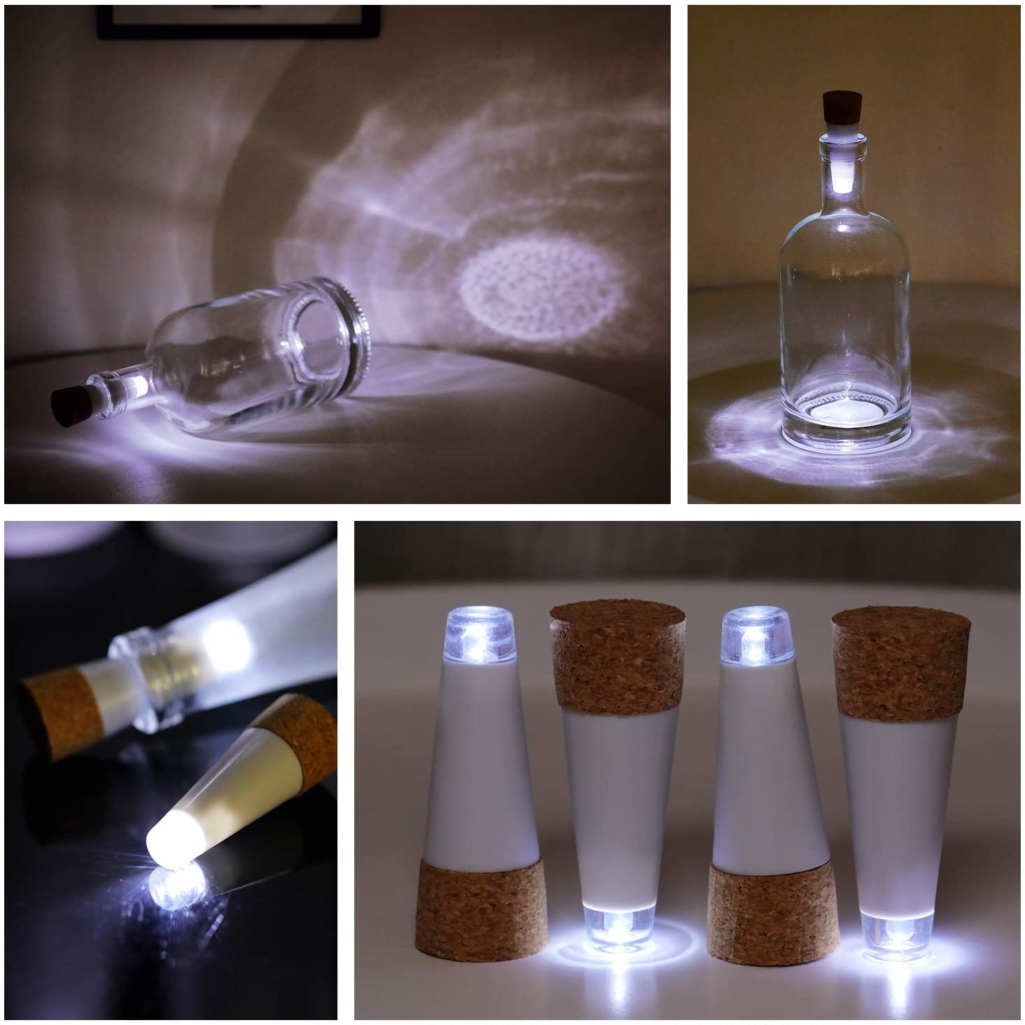 USB Rechargeable Bottle Lights - Decor Lighting Cork 评论和价格