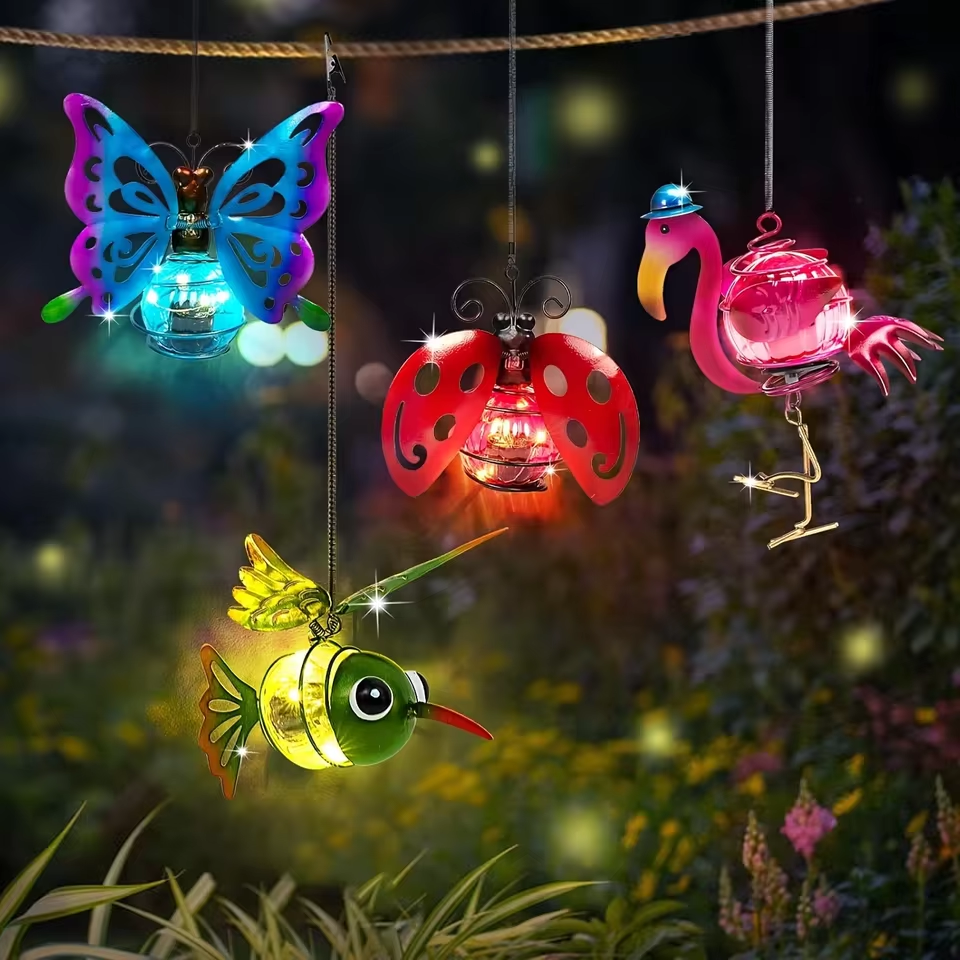 Solar Hanging Bug Light LED Si - Lighting Bug Decor 评论和价格