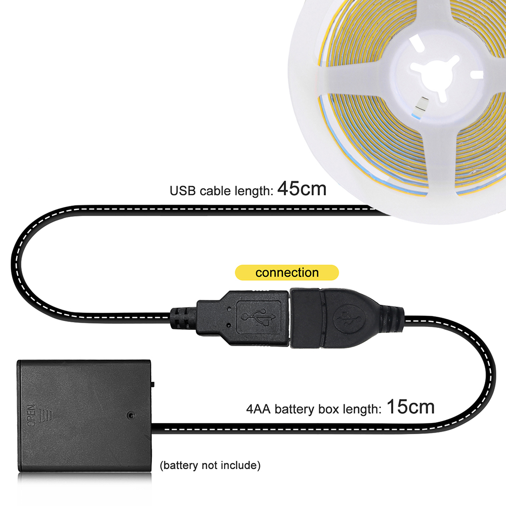 5V Switch Battery USB Power CO - Decor Lighting Hours 评论和价格