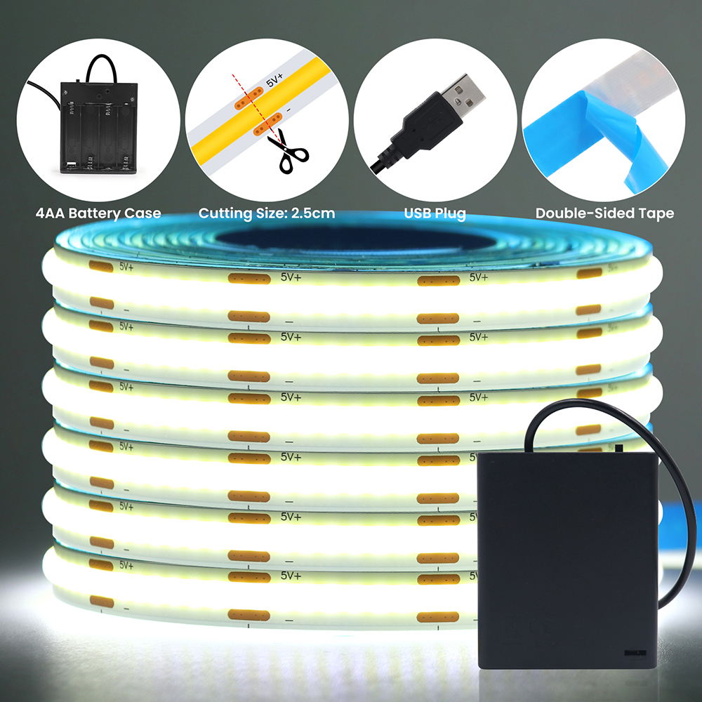 5V Switch Battery USB Power CO - Decor Lighting Hours 评论和价格