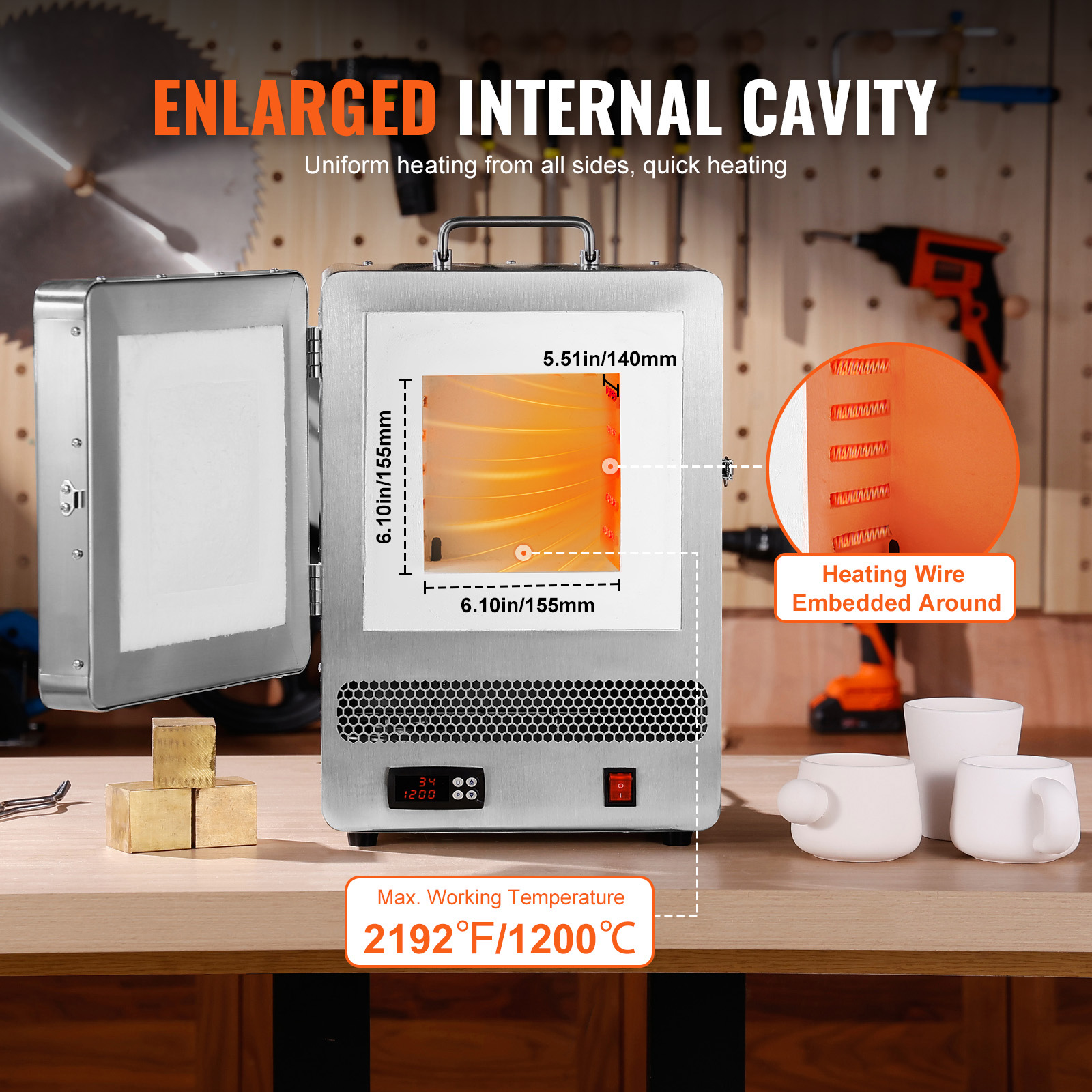 SucceBuy Tabletop Kiln Melter  - Wax Melter Electric 评论和价格