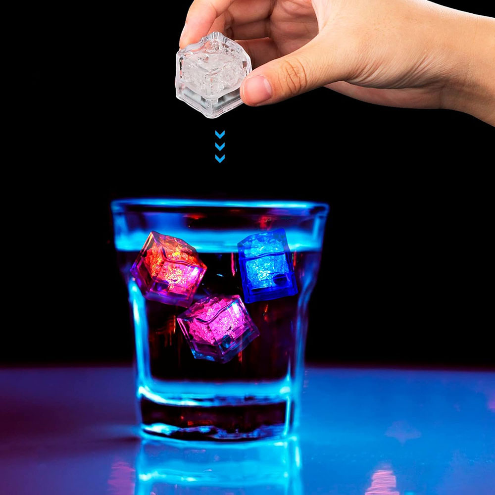 50/100 Pack of LED Ice Cubes G - Decor Lighting Pack 评论和价格
