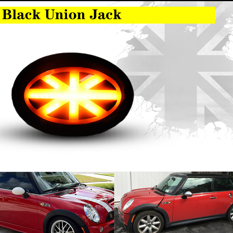 2PCS Union Jack Smoked Lens Am - Union Lighting & Decor Collabs 评论和价格